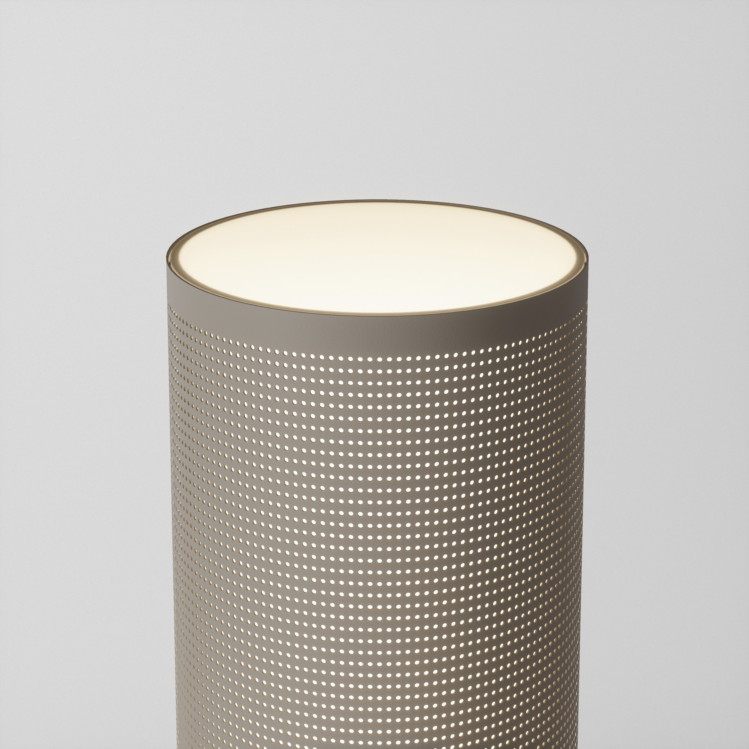 luminária de piso aurora, de felipe hess para lumini