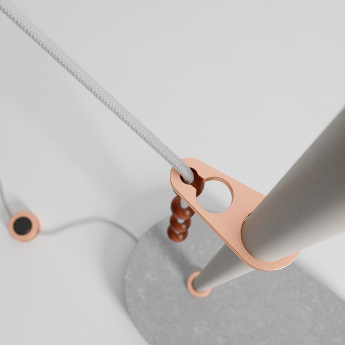 luminária tirante, por claudia moreira salles para lumini