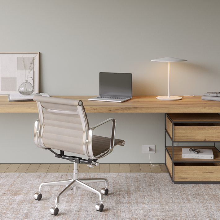 como iluminar escrivaninhas