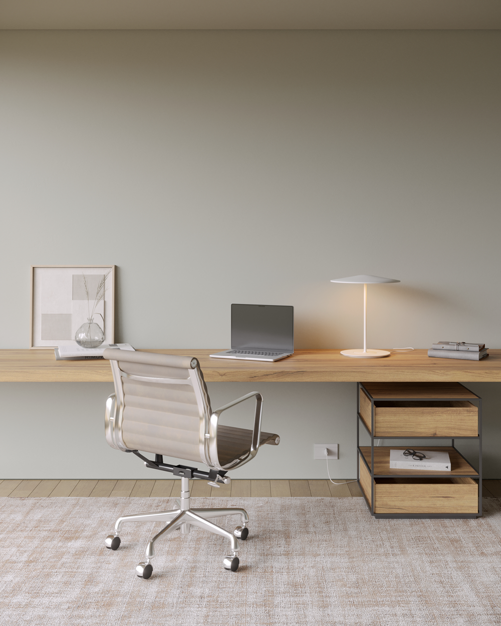 como iluminar escrivaninhas