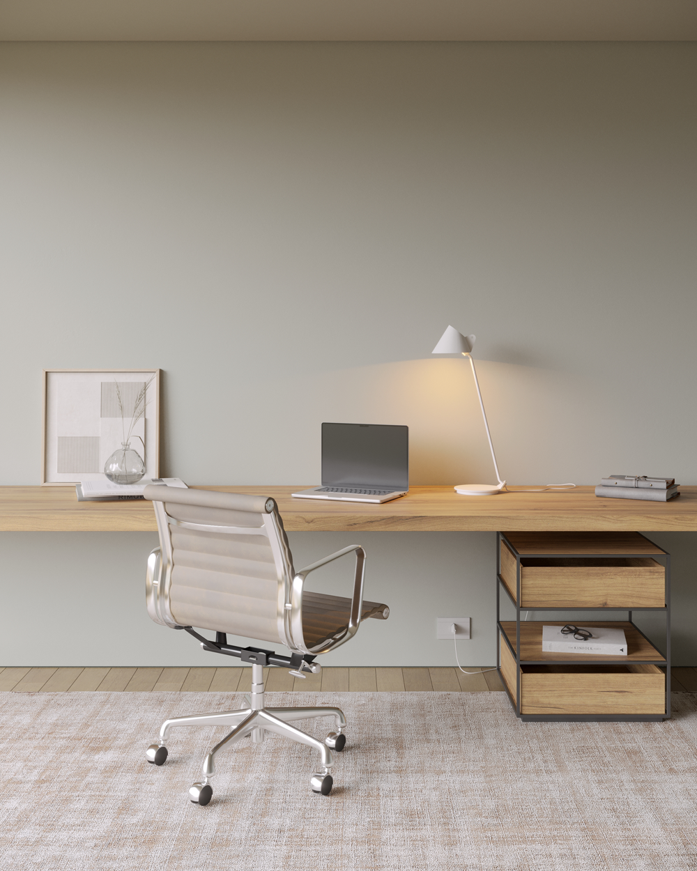 como iluminar escrivaninhas