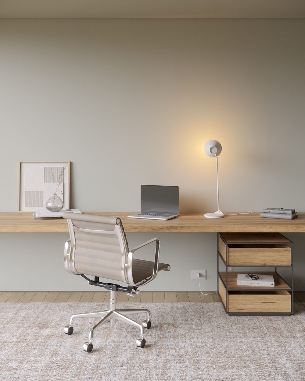 como iluminar escrivaninhas