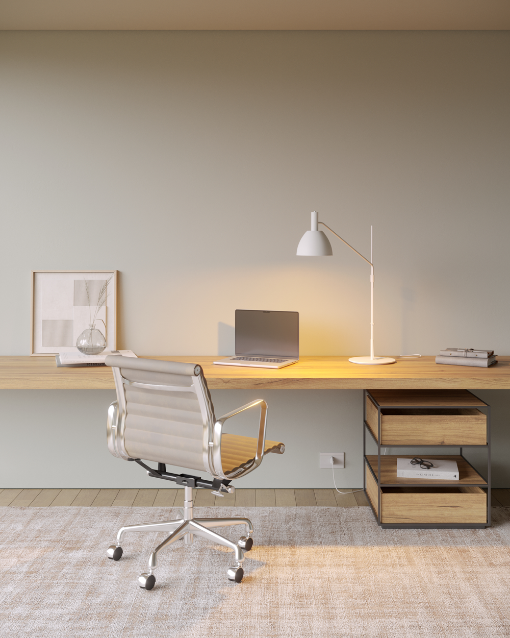 como iluminar escrivaninhas