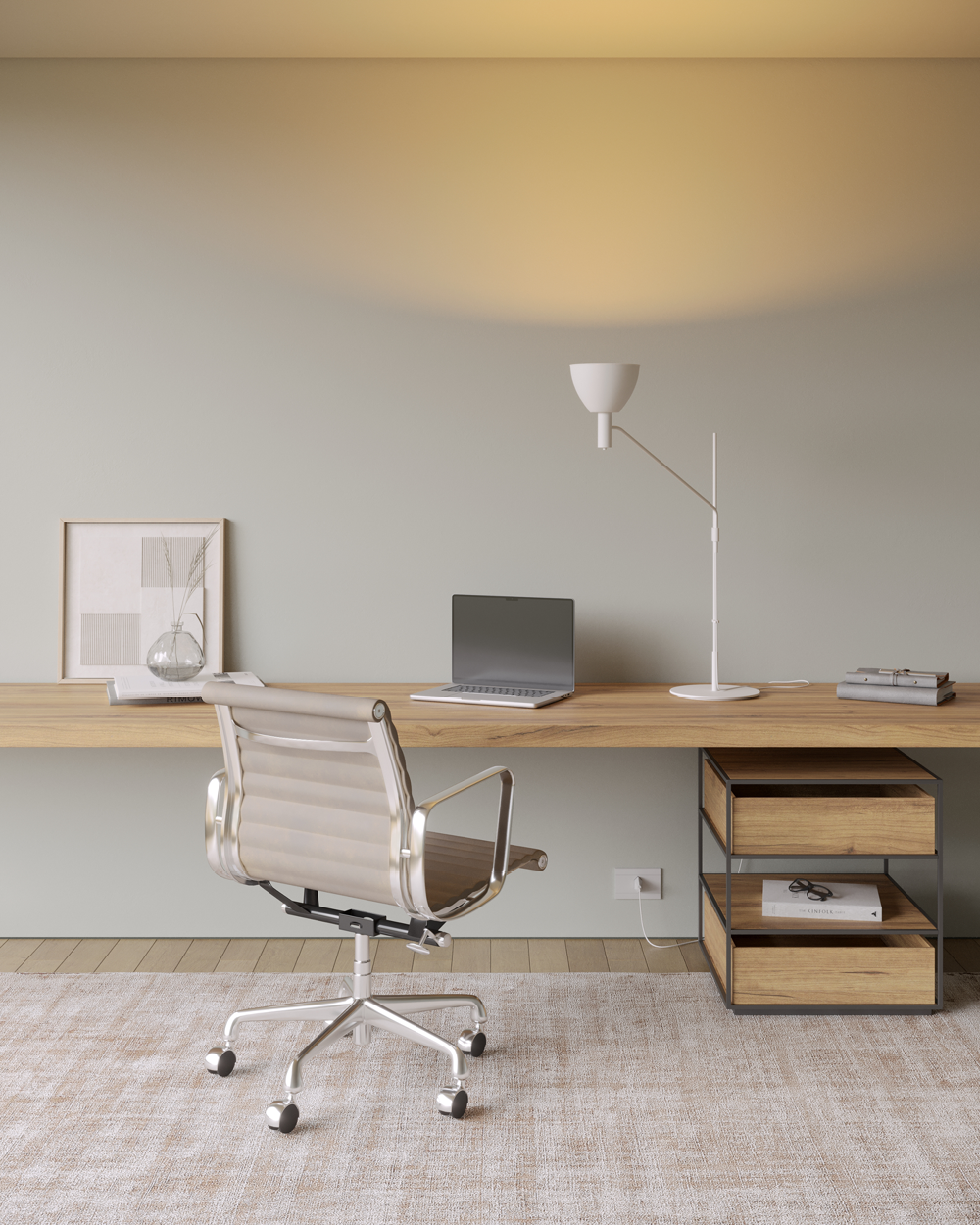 como iluminar escrivaninhas