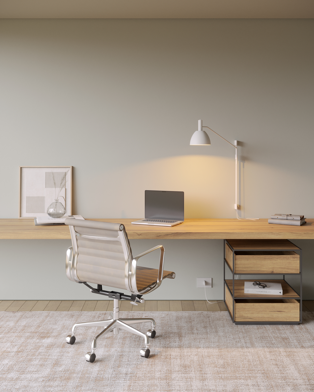 como iluminar escrivaninhas