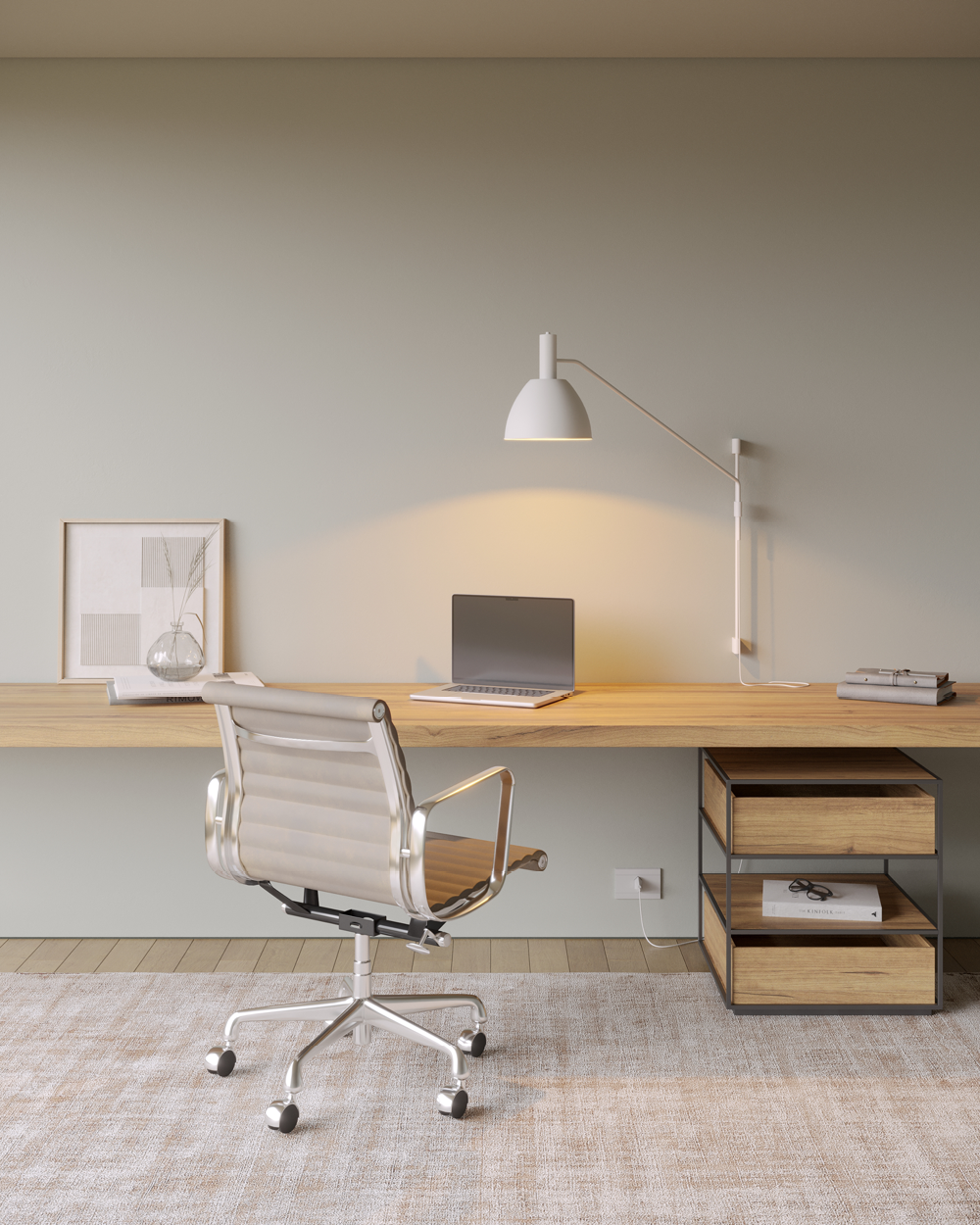 como iluminar escrivaninhas