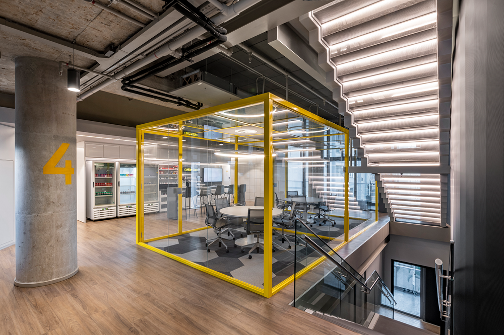 c6 bank, por perkins & will, foco luz e desenho e lumini