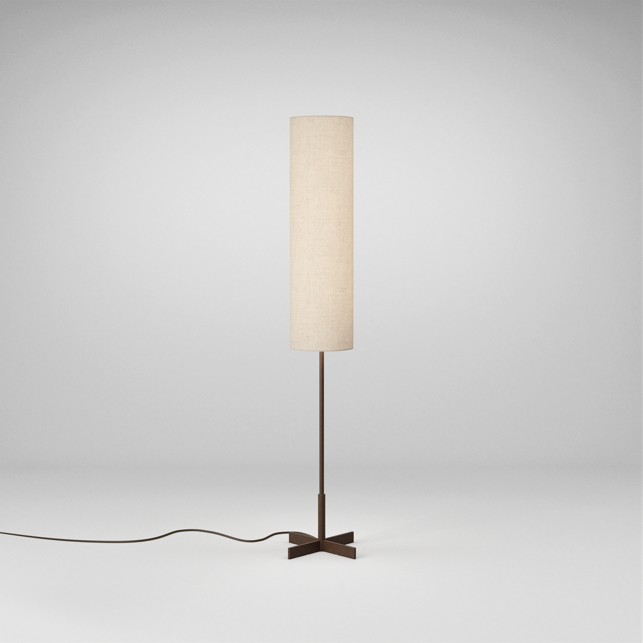 luminária de piso wish long f, design fernando prado para lumini