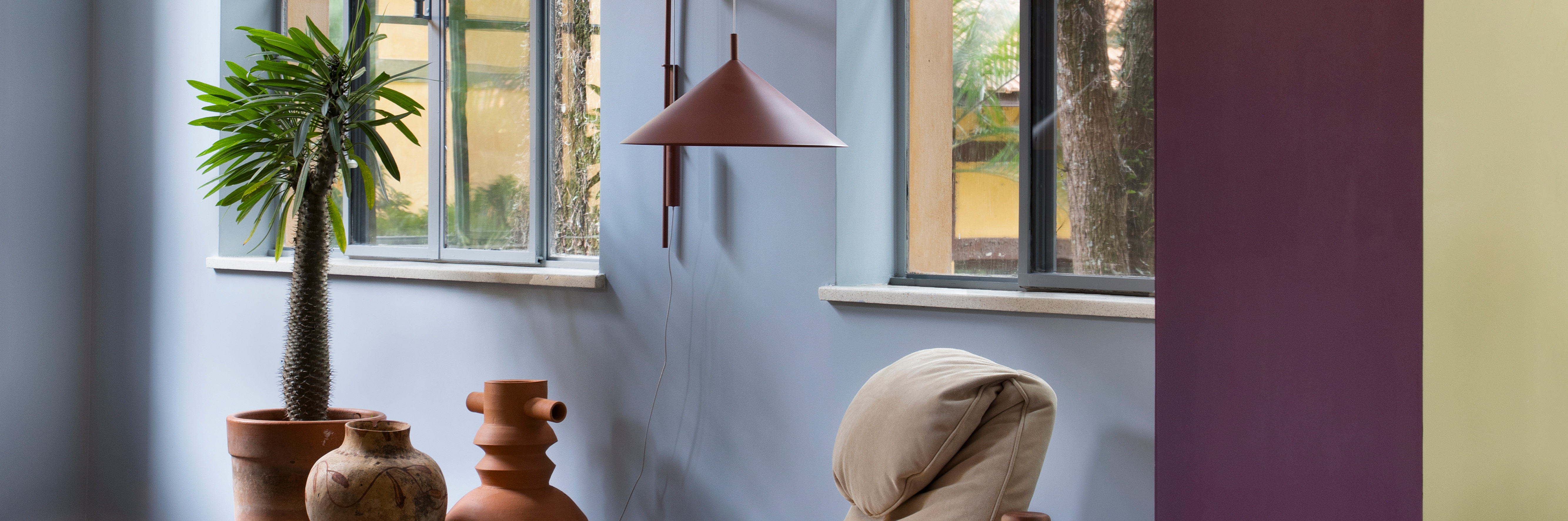 luminária de parede arandela e-cone w, de carolina maluhy para lumini