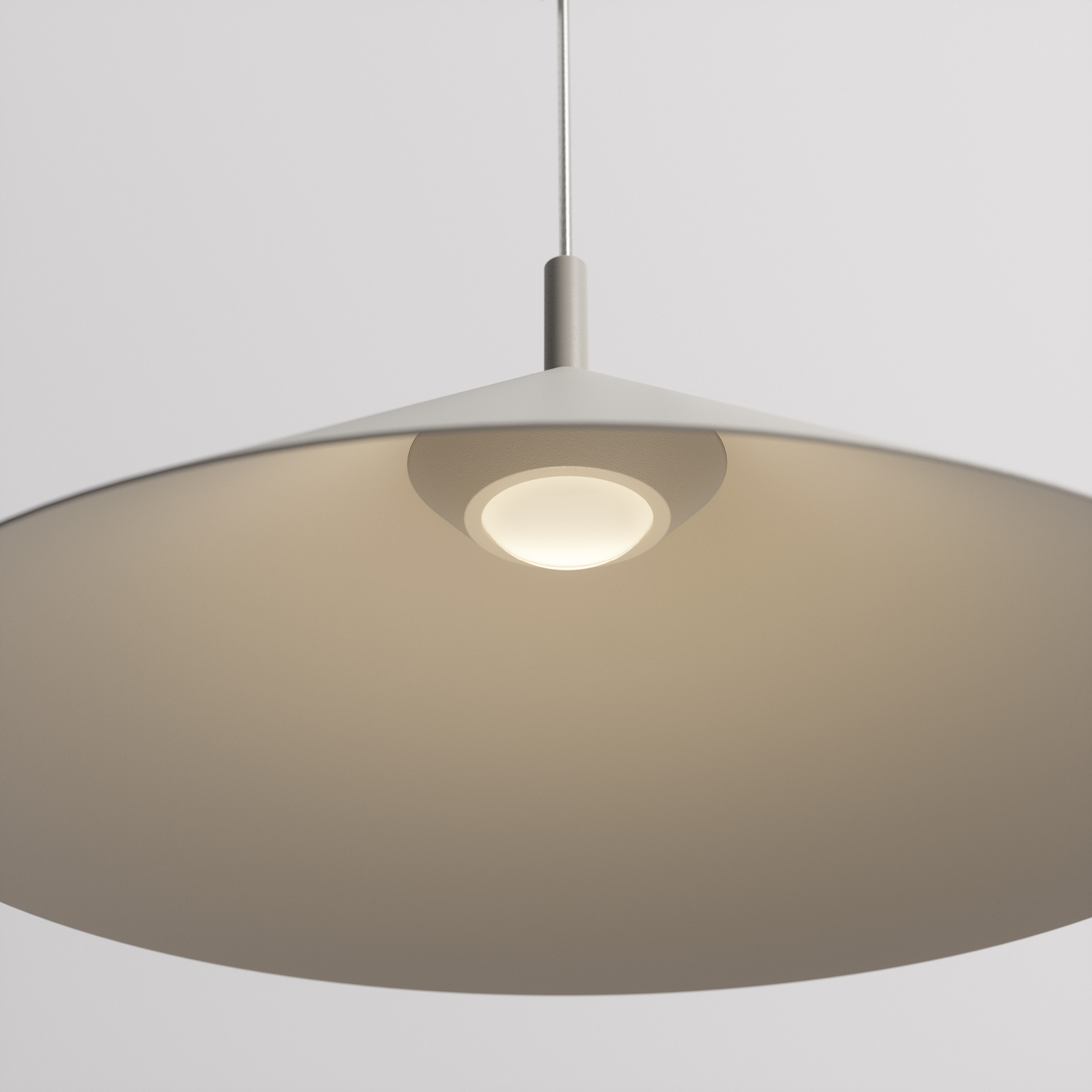 luminária de parede arandela e-cone w, de carolina maluhy para lumini