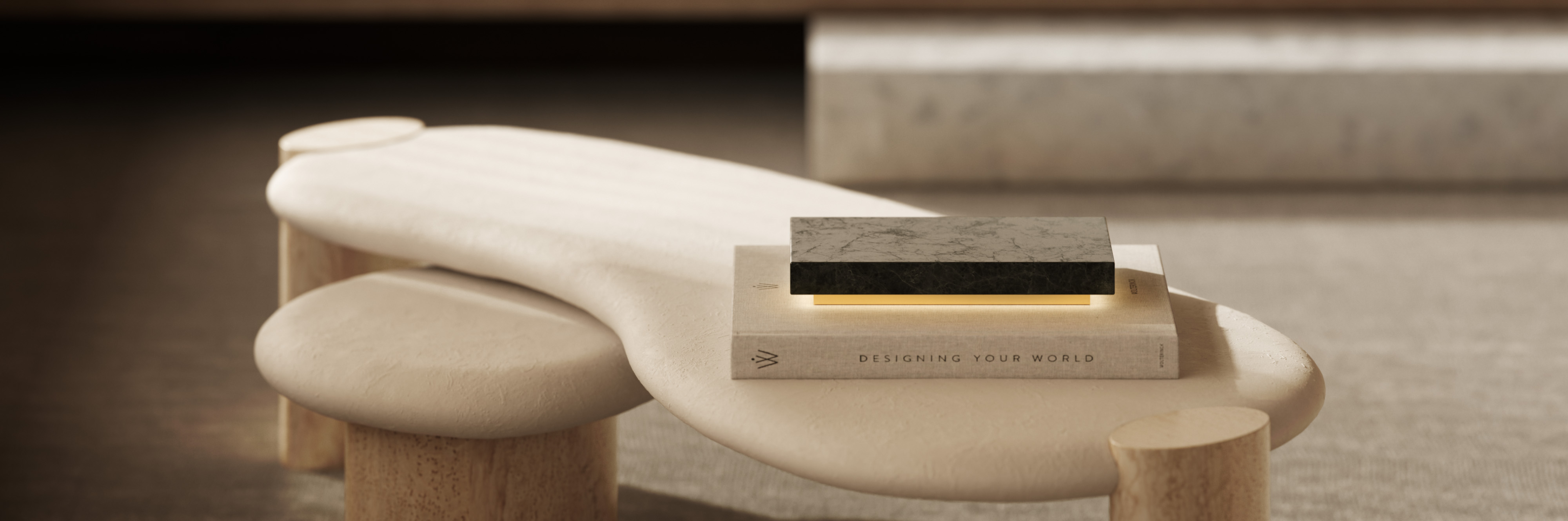 luminária bloco, por studio mk27 para lumini