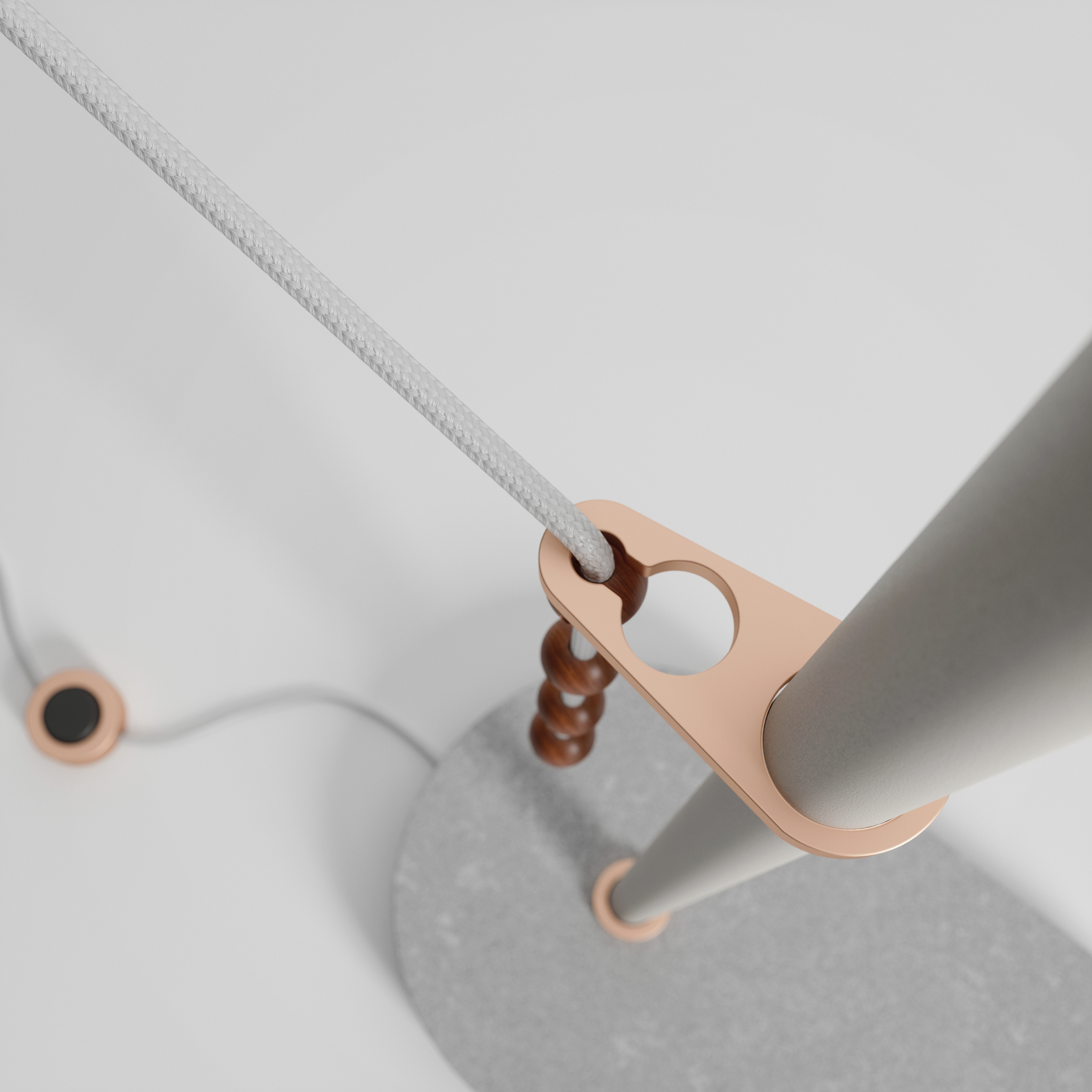 luminária tirante, por claudia moreira salles para lumini