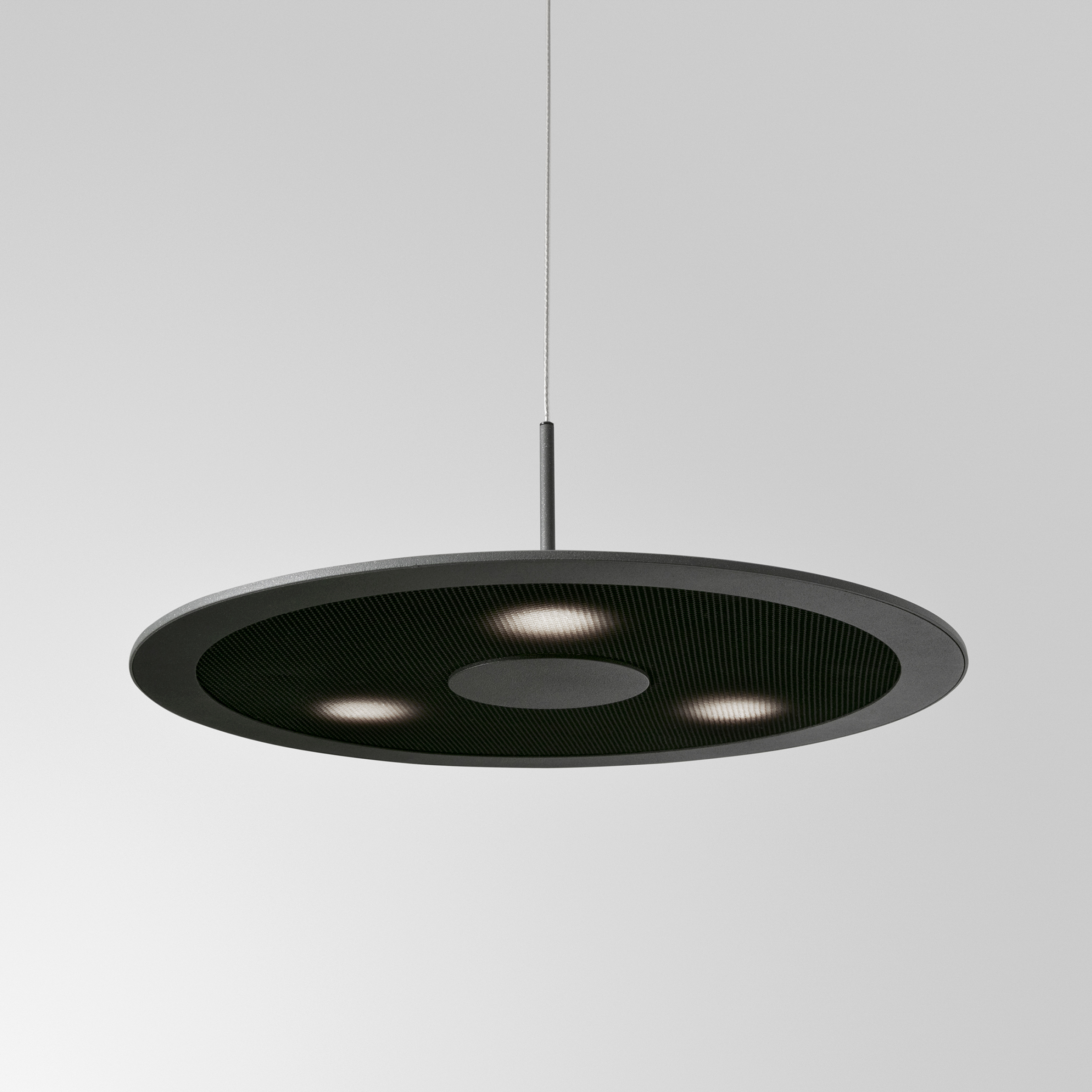 luminária ufo, de fernando prado para lumini