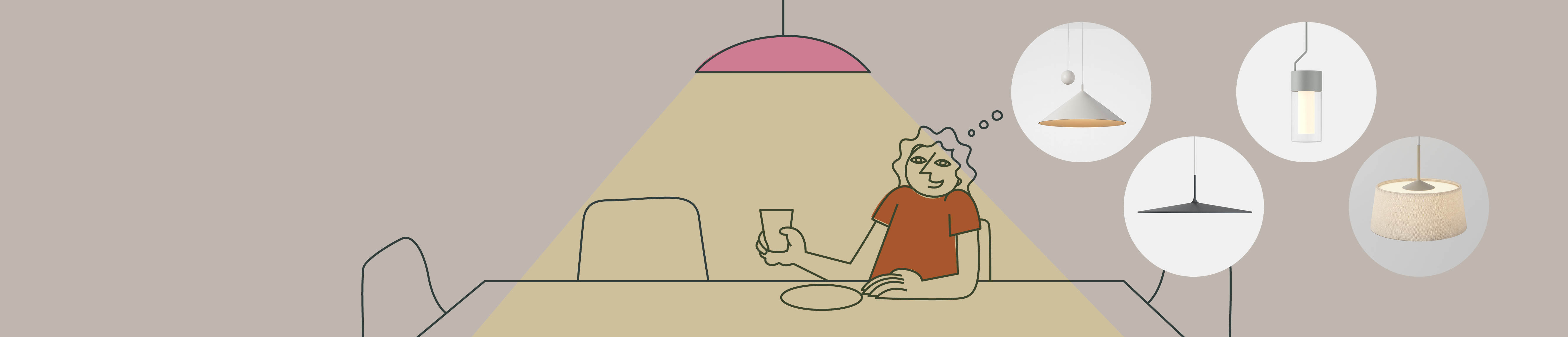 como escoher pendentes para sala de jantar