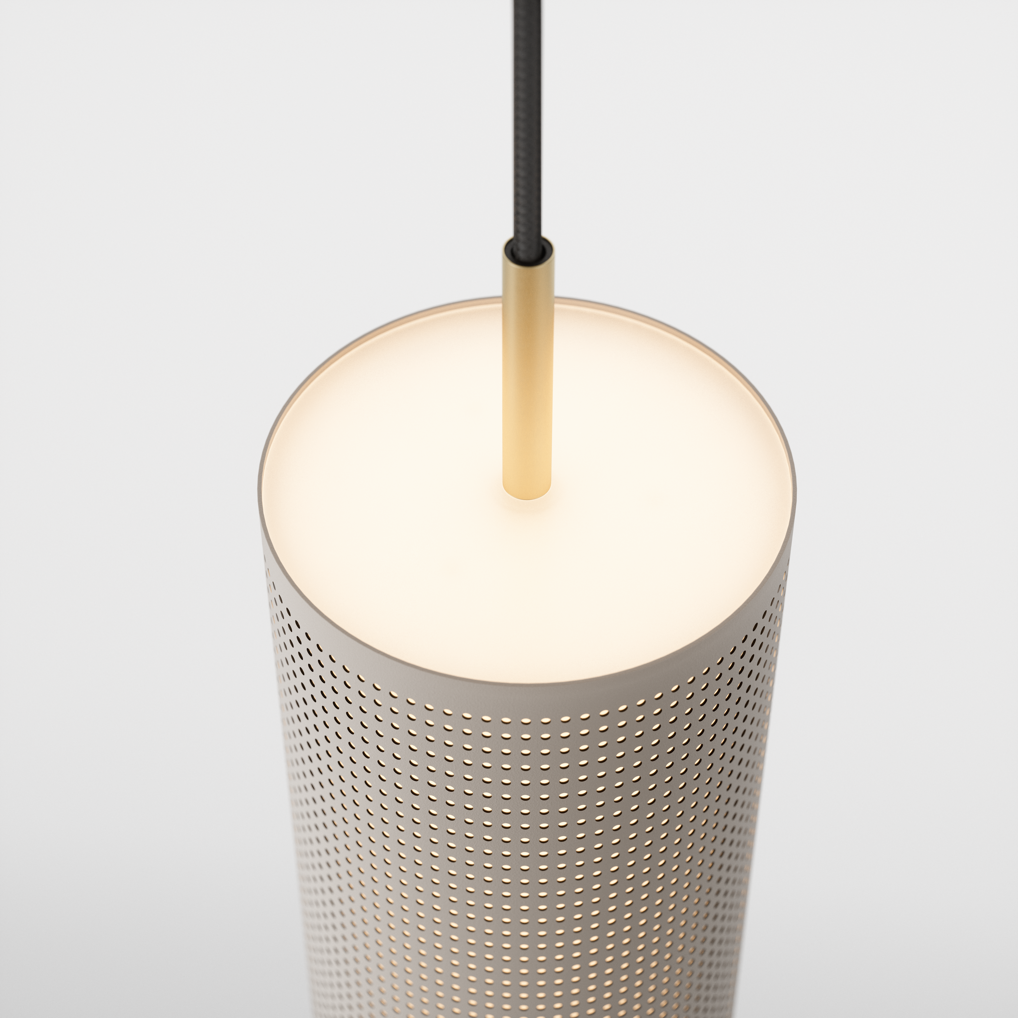 aurora s - detalhe perspectiva superior - cinza areia