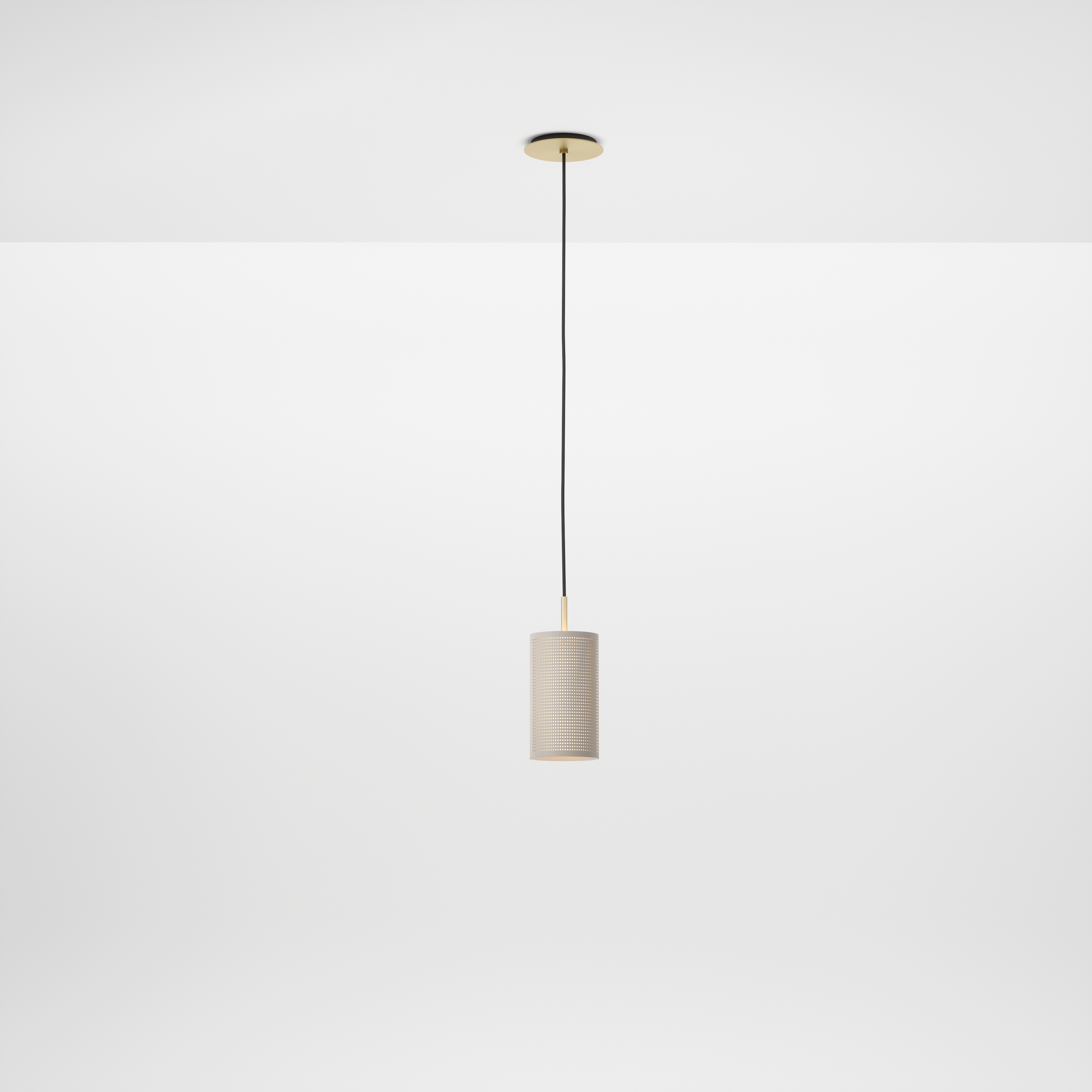 aurora s - frontal canopla - cinza areia