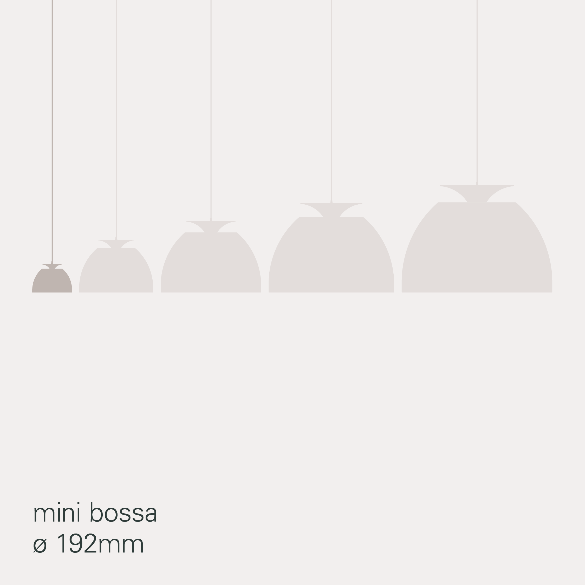 luminária bossa, por fernando prado para lumini, bossa 20 anos