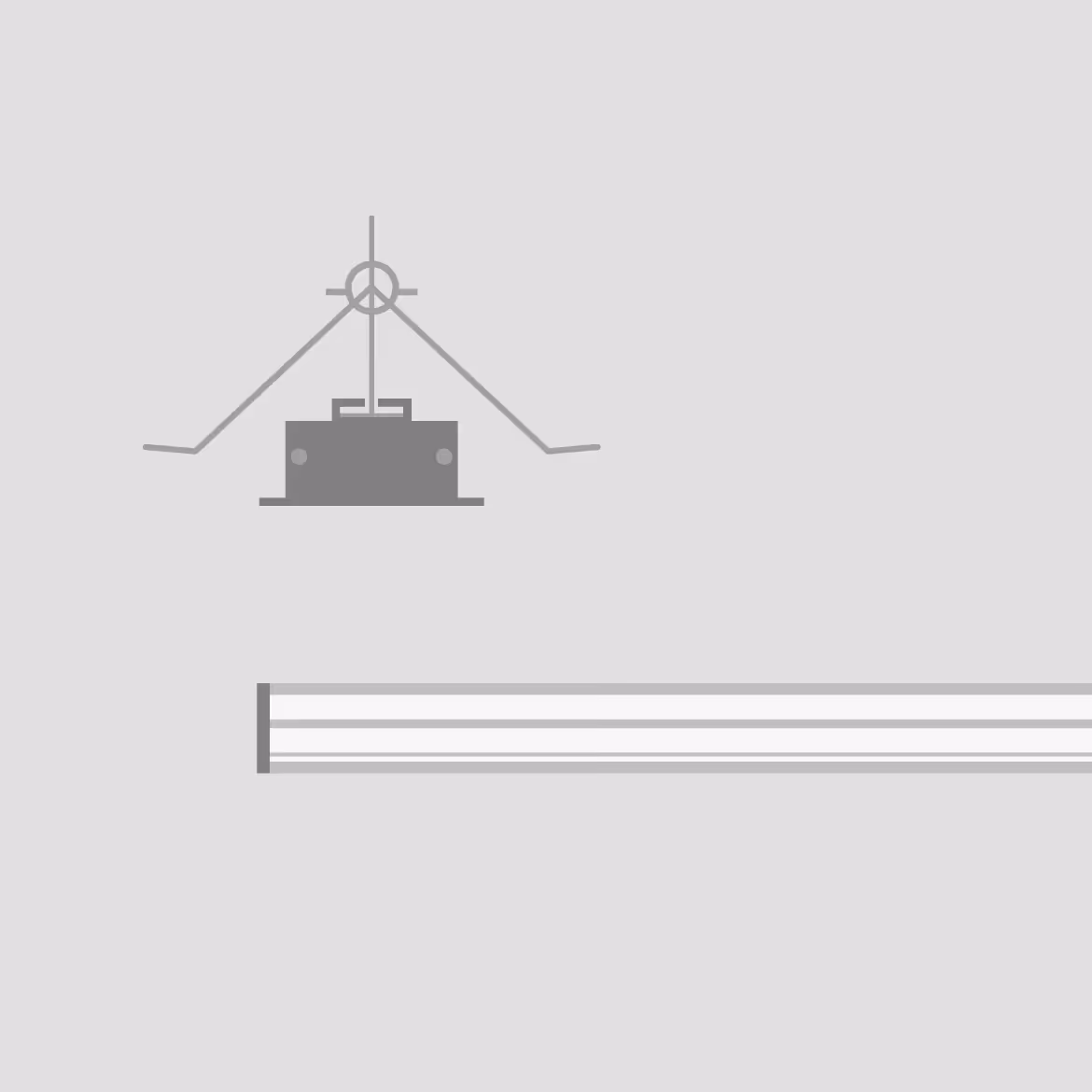 led line perfil 24v ww e lp-2