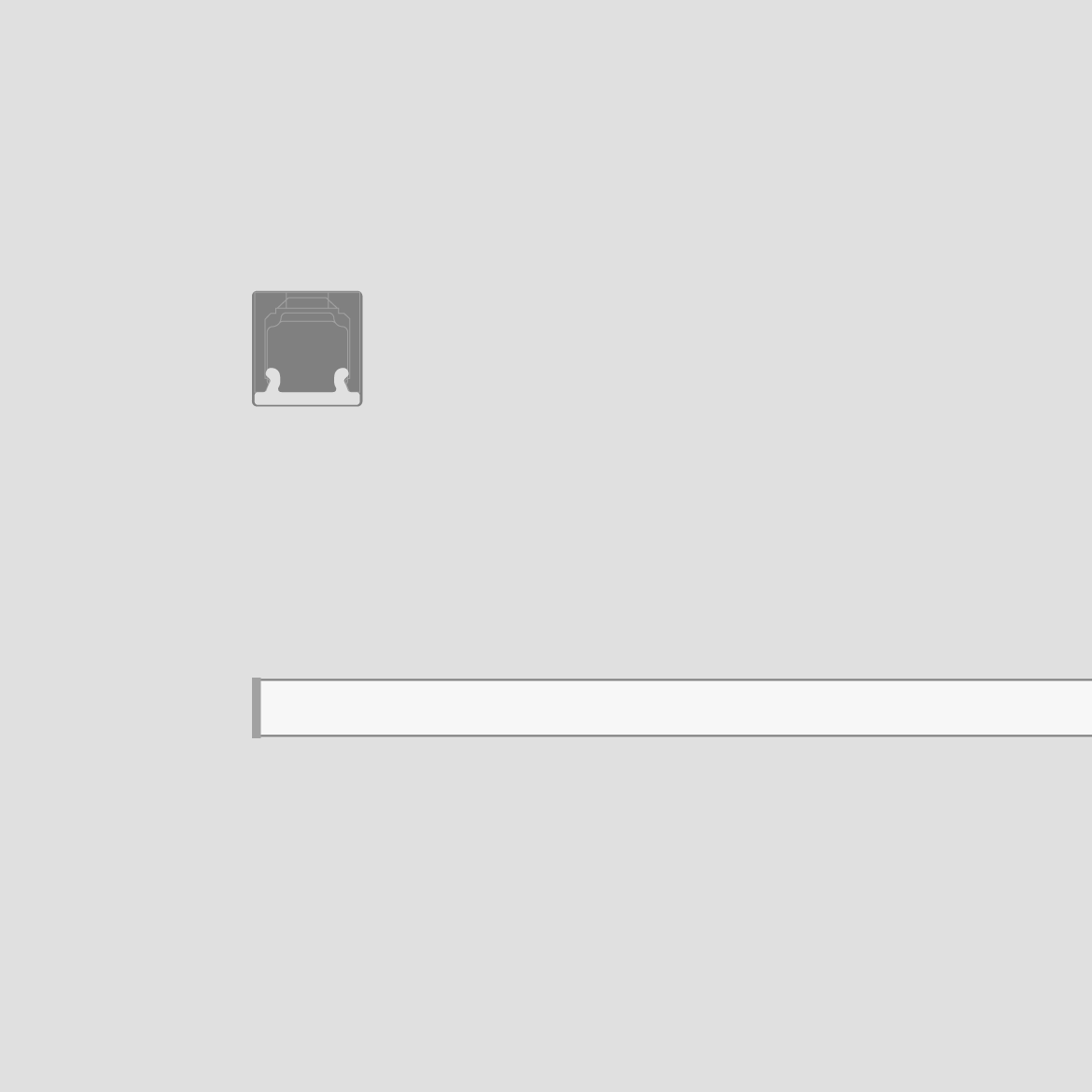 mini led line perfil c