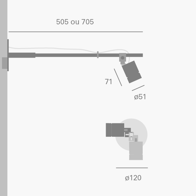 rocket xsm ext b haste regulável