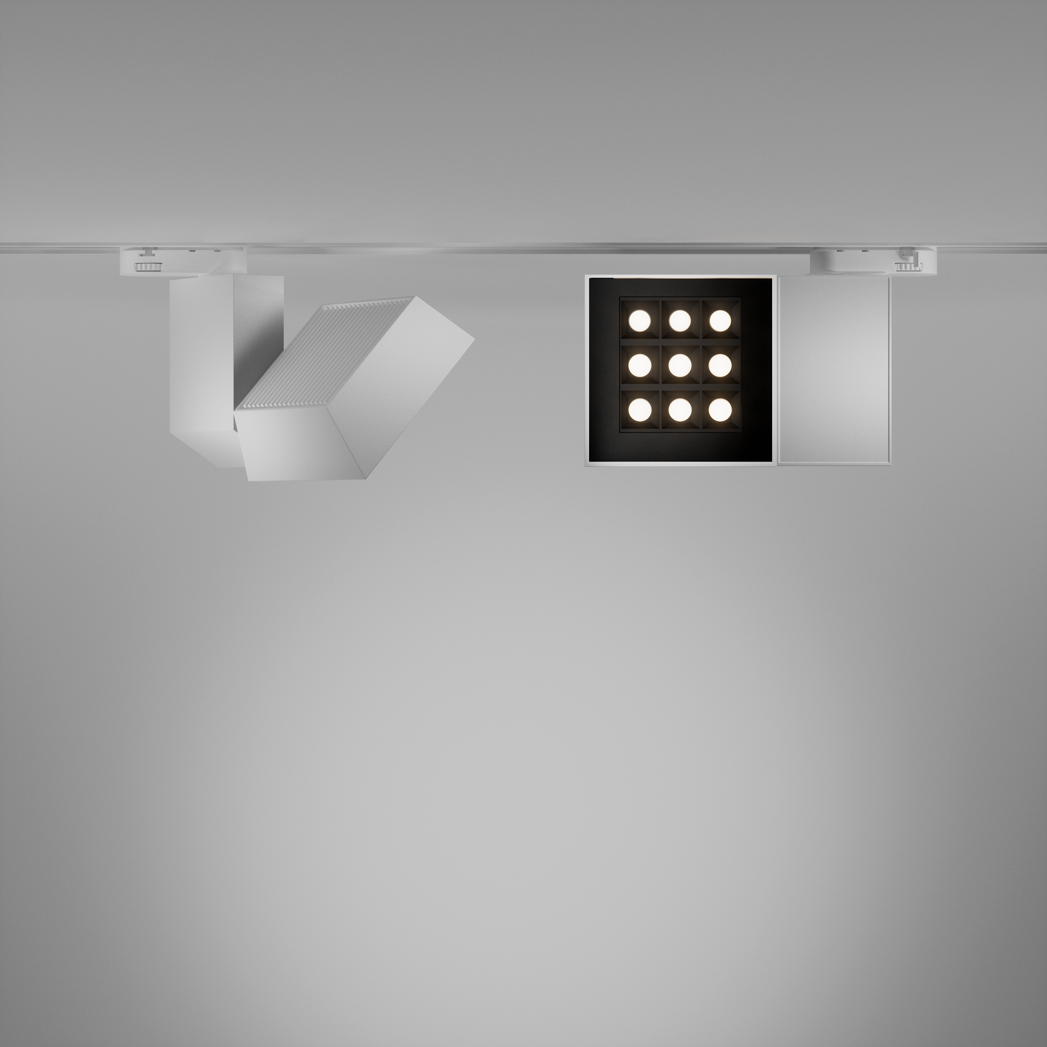 wing darklight - composição-trilho embutido